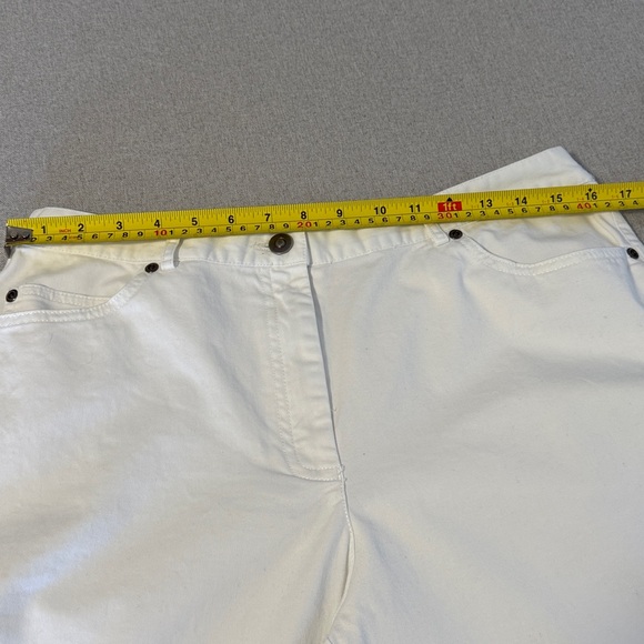 Ruby Rd. Women's White pants SZ10 - Picture 6 of 14